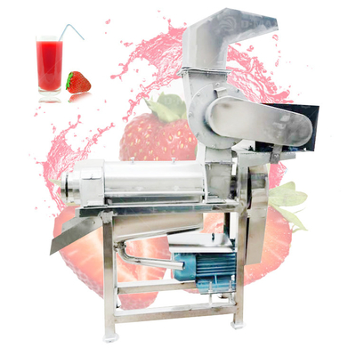 2.25kw fruto frío jugo espiral de tornillo para manzana pera zanahoria jengibre verdura trituradora de frutas jugo de prensa
