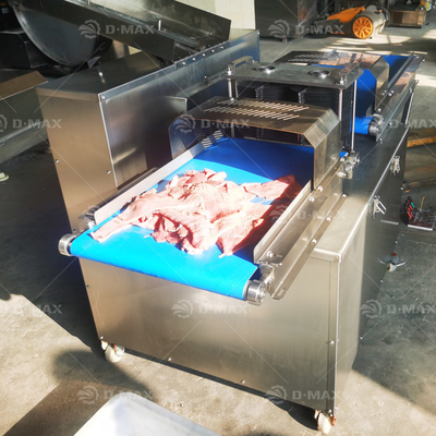 Máquina automática de corte horizontal de carne para el procesamiento de carne fresca de res, pollo, pescado y cerdo