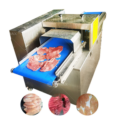 Máquina automática de cortar carne fresca para cortes múltiples de pecho de pollo