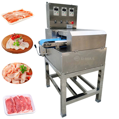 Maquina de cortar pecho de pollo de acero inoxidable de 78 kg de pequeña capacidad para cortar carne fresca