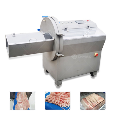 Máquina de corte automática para carne congelada de alta precisión y fácil operación