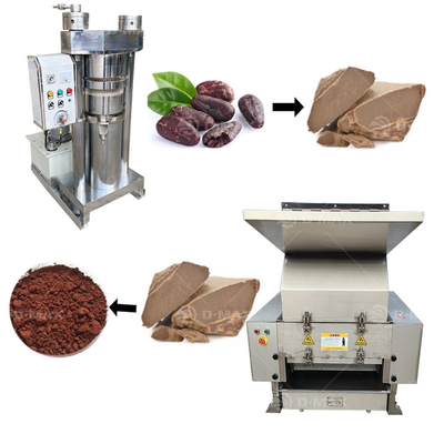 0Máquina de procesamiento de granos de cacao de 75 kW para la producción de chocolate líquido y cacao en polvo