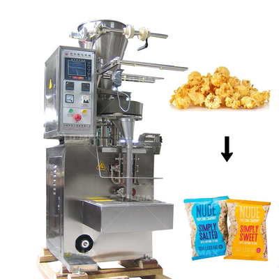 Máquina de embalaje de gránulos verticales para arroz y granos de azúcar con función de relleno automático
