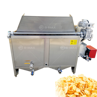 Línea de procesamiento de freír Máquina de freír por lotes de control de temperatura para alta productividad