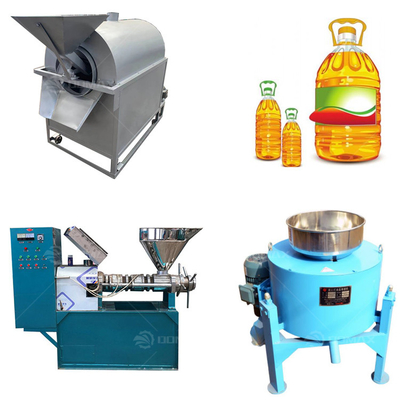 Uso comercial Línea de producción de aceite de girasol Refinería de aceite de palma de soja Máquina de refinado de aceite de cocina