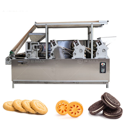 Máquina de elaboración de galletas de formas multifuncionales para la producción automática de galletas