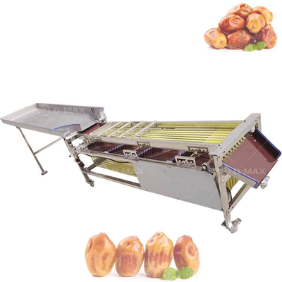Máquina de clasificación de pista naranja multifuncional para la clasificación de la yujuba de palma y el tomate de dátil
