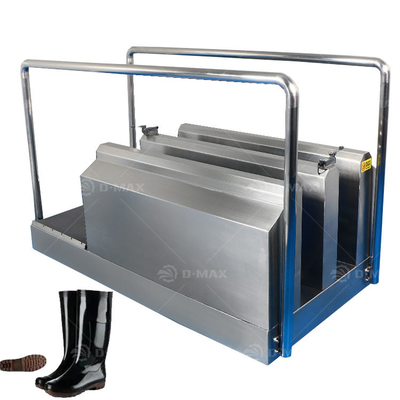 Máquina automática de limpieza y desinfección de calzado compacto de 150 kg para desinfección de botas