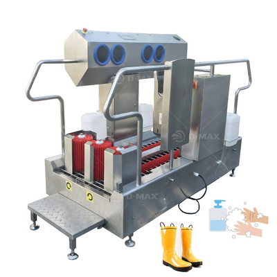 Máquina de desinfección de lavadoras de botas con potencia de 0.85kw y función de limpieza de suciedad