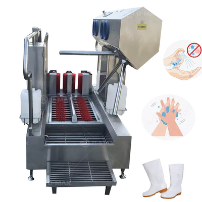Máquina de desinfección de lavadoras de botas con potencia de 0.85kw y función de limpieza de suciedad