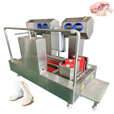 Máquina de desinfección de lavadoras de botas con potencia de 0.85kw y función de limpieza de suciedad
