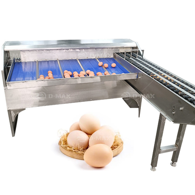 Máquina para clasificar el peso de los huevos Mejor clasificador automático de huevos para clasificar con precisión los grados de huevo
