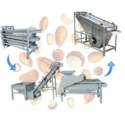 Fabricación de máquina de fracturado de núcleo de palma con función de separación de núcleo de cáscara de almendra