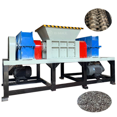 Contenedores de aluminio triturador de chatarra de metal triturador de doble eje con características multifuncionales