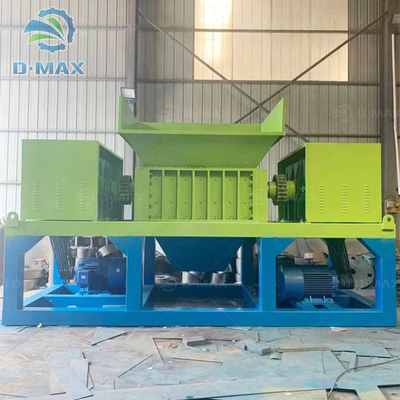 Contenedores de aluminio triturador de chatarra de metal triturador de doble eje con características multifuncionales