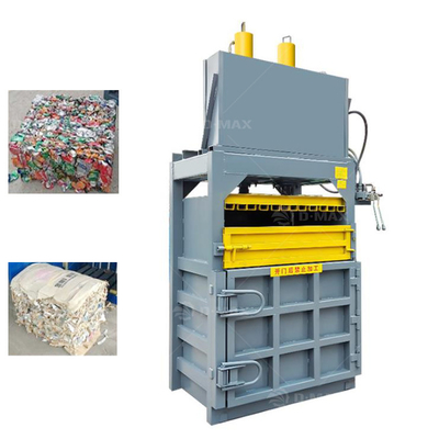 Prensa de embalaje de caja de cartón hidráulica para soluciones horizontales de embalaje de papel residual