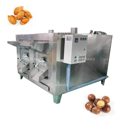 Máquina automática de tostado de nueces para la tostadora de cacahuetes de cacao