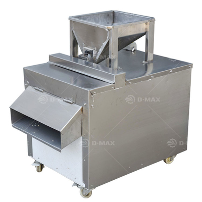 Máquina de cortar almendras de nueces de acero inoxidable con un grosor de corte técnicamente estable