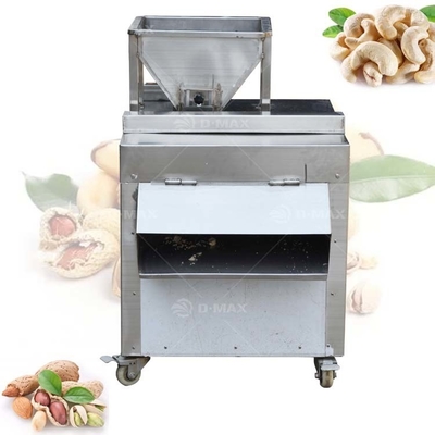 Máquina de cortar almendras de nueces de acero inoxidable con un grosor de corte técnicamente estable