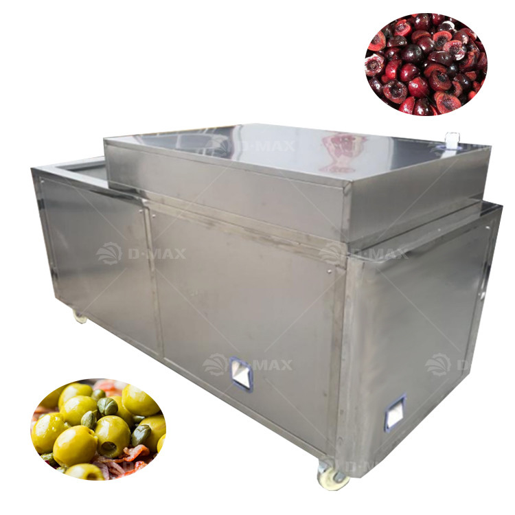 Máquina de extracción de pozos de cerezo totalmente automática para la extracción de semillas de olivo / pozos de cerezo último modelo