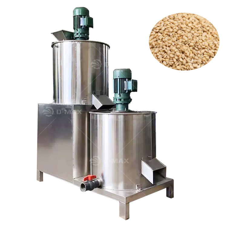 Tiendas de alimentos y bebidas Máquina para pelar sésamo y máquina de lavado y limpieza de sésamo