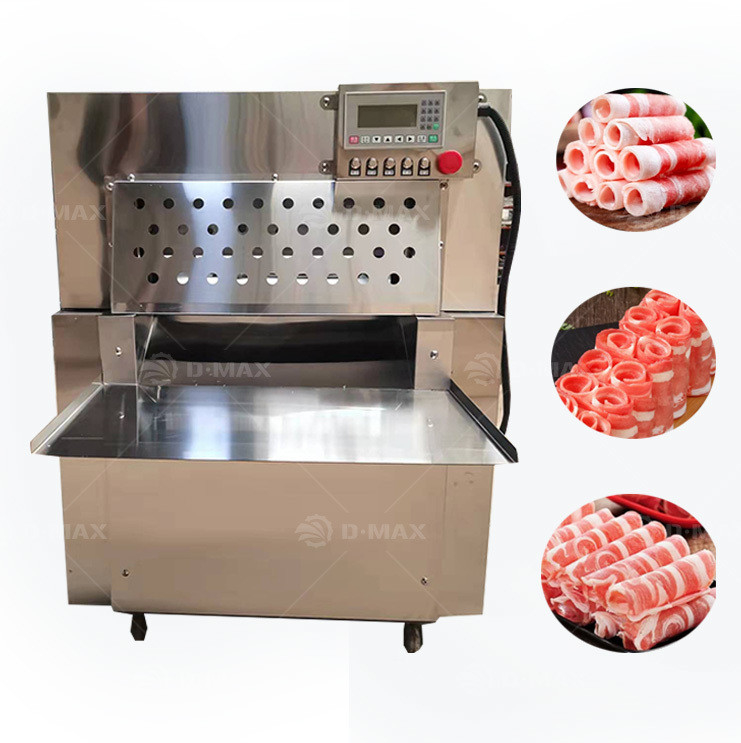 Máquina cortadora de carne de 95 kg de capacidad para cortar carne de pollo y res rápida y precisa