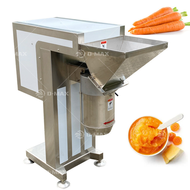Máquina de molienda de chile de ajos de jengibre de 220V para puré de patata, tomate, cebolla y pimienta
