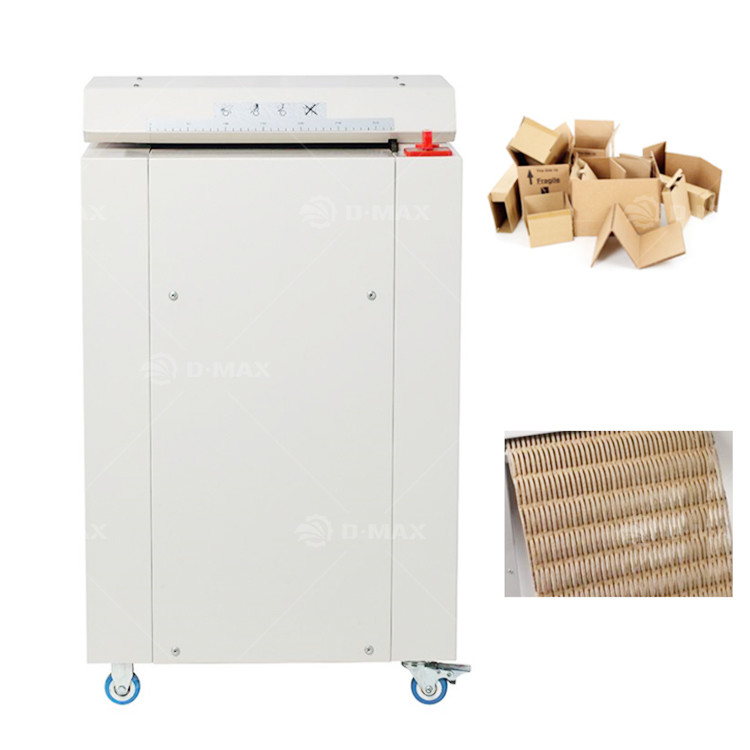 Máquina de reciclaje de papel corrugado para cajas de residuos y materiales de embalaje