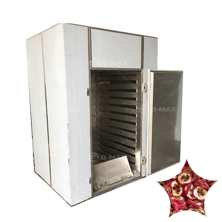Máquina de secado con deshidratador de frutas para aire caliente Circulación de especias Nueces Verduras y frutas