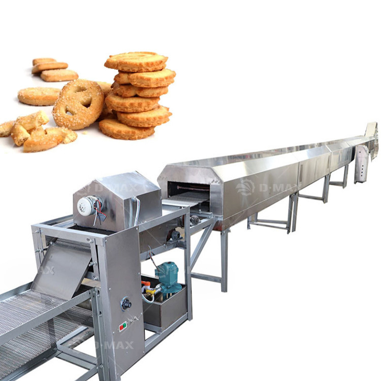 Línea de producción totalmente automatizada para la venta de máquinas de procesamiento de galletas y galletas
