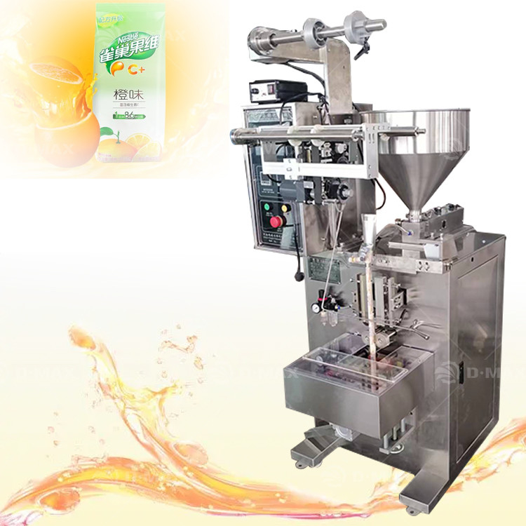 Máquina de embalaje vertical de pasta líquida de múltiples funciones helado de helado de helado de jugo de leche de leche de leche
