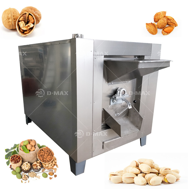 Máquina automática de tostado de nueces para la tostadora de cacahuetes de cacao