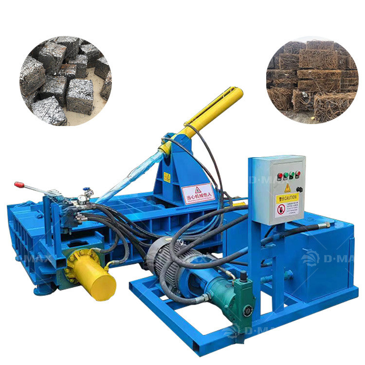 Máquina de embalaje hidráulico de metales para talleres de materiales de construcción